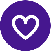 Heart icon white